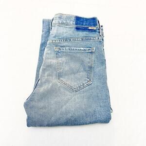 Mother Superior The Stunner Cruiser Bless You Flare Button Denim Jean Sz 28 NWT